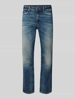 Boss Straight fit jeans van katoenmix model 'OGDEN'