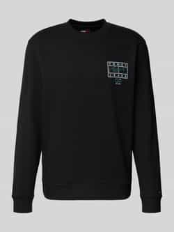 Tommy Jeans Regular fit sweatshirt van puur katoen