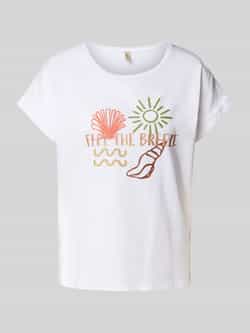 Soyaconcept T-shirt met ronde hals model 'RINA'