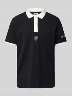 Champion Poloshirt met labelstitching