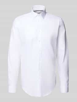 Jake*s Slim fit zakelijk overhemd met extra lange mouwen
