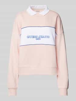 Guess Jeans Sweatshirt met polokraag