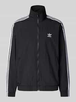 Adidas Originals 3-stripes Woven Firebird Trainingsjack Trainingsjassen Heren black maat: XXL beschikbare maaten:S M L XL XXL