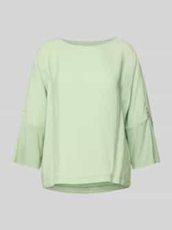 Opus Relaxed fit blouseshirt met 3 4-mouwen model 'Sumana'