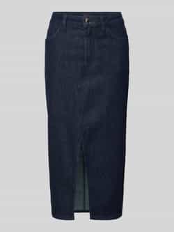S.Oliver BLACK LABEL Regular fit jeansrok met logo-applicatie