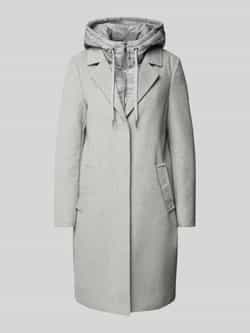 S.Oliver RED LABEL Regular fit lange jas van materiaalmix met uitneembare inzet