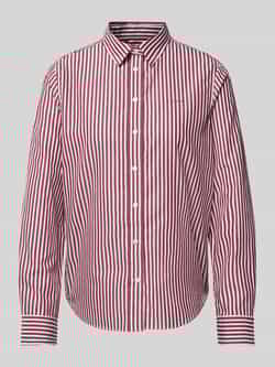 Gant Overhemdblouse met labelstitching
