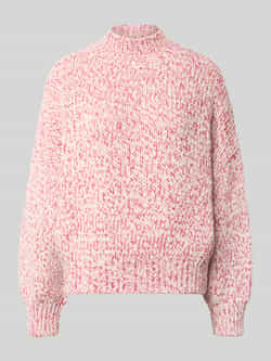 Rich & Royal Gebreide pullover met opstaande kraag