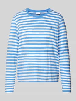 Gant Shirt met lange mouwen en labelstitching