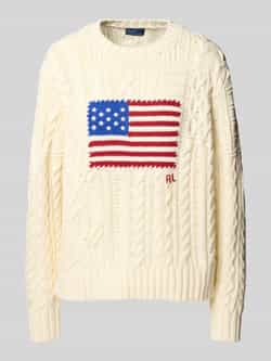 Polo Ralph Lauren Gebreide pullover met labelprint