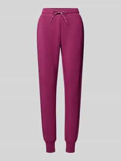 Guess Activewear Tapered fit sweatpants met tunnelkoord model 'ALLIE'