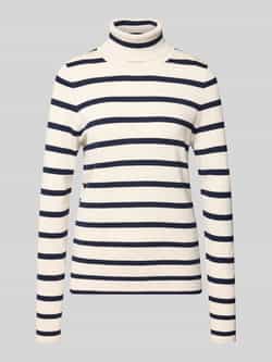Christian Berg Woman Gebreide pullover met geribde col