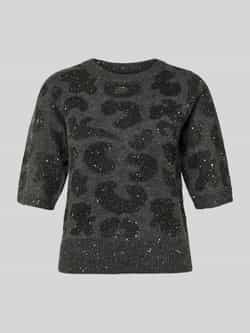 Vero Moda Shaped fit gebreide pullover met wol model 'ZUZU 2 4 O-NECK PULLOVER'