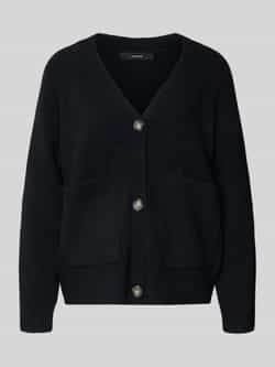 Vero Moda Comfort fit gebreid jack met V-hals model 'BOOM'