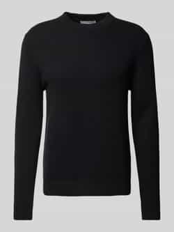 SELECTED HOMME Trui met ronde hals SLHDANE LS KNIT STRUCTURE CREW NECK NOOS