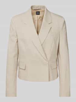 Boss Blazer met paspelzak op de borst model 'Jaleto'