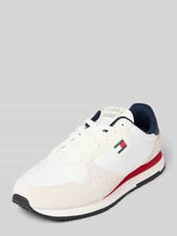 Tommy Jeans Lage sneakers van leermix model 'EVA RUNNER'