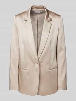 Jake*s Cocktail Regular fit blazer met paspelzakken