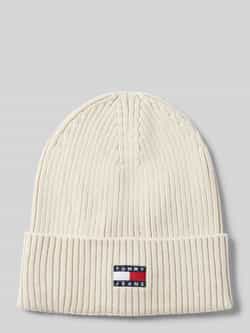 Tommy Jeans Gebreide muts met labelstitching model 'HERITAGE CORE'