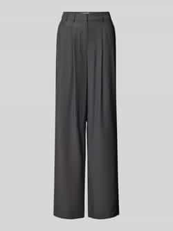 LeGer by Lena Gercke Wide leg stoffen broek met bandplooien model 'Draco'