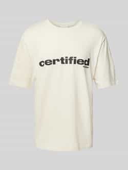 REVIEW T-shirt met labelprint