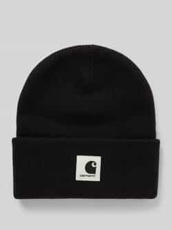 Carhartt Work In Progress Beanie met labelpatch model 'ASHLEY'
