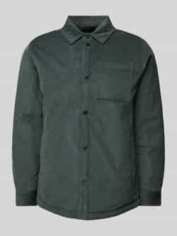 Mazine Regular fit ribcordoverhemd met borstzak model 'Lincoln'