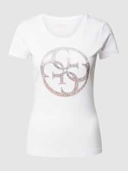 Guess Witte dames T-shirt White Dames