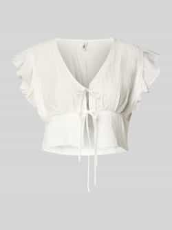 Only Relaxed fit top van viscosemix model 'ZEVEN'