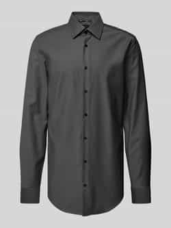 Boss Slim fit zakelijk overhemd met kentkraag model 'Hank'