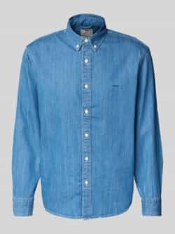 Levi's Regular fit jeansoverhemd met doorknoopsluiting