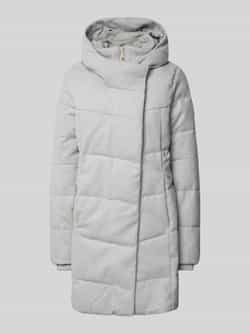 Ragwear Gewatteerde lange jas met capuchon model 'Pavla'