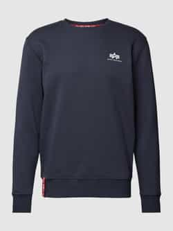 Alpha Industries Sweater Men Sweatshirts Basic Sweater Small Logo