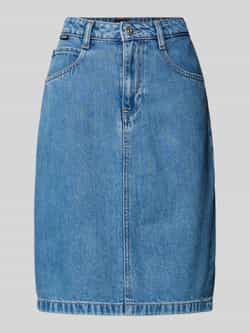 Boss Knielange jeansrok in 5-pocketmodel model 'COBALTIDE'