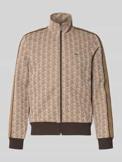 Lacoste Regular fit sweatjack met katoen