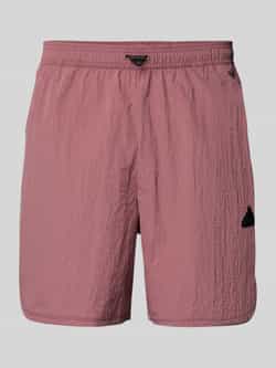 ADIDAS SPORTSWEAR Regular fit korte broek met labeldetail