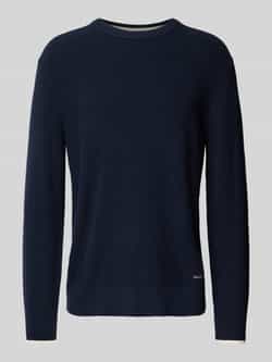 Gant Gebreide pullover met labelpatch
