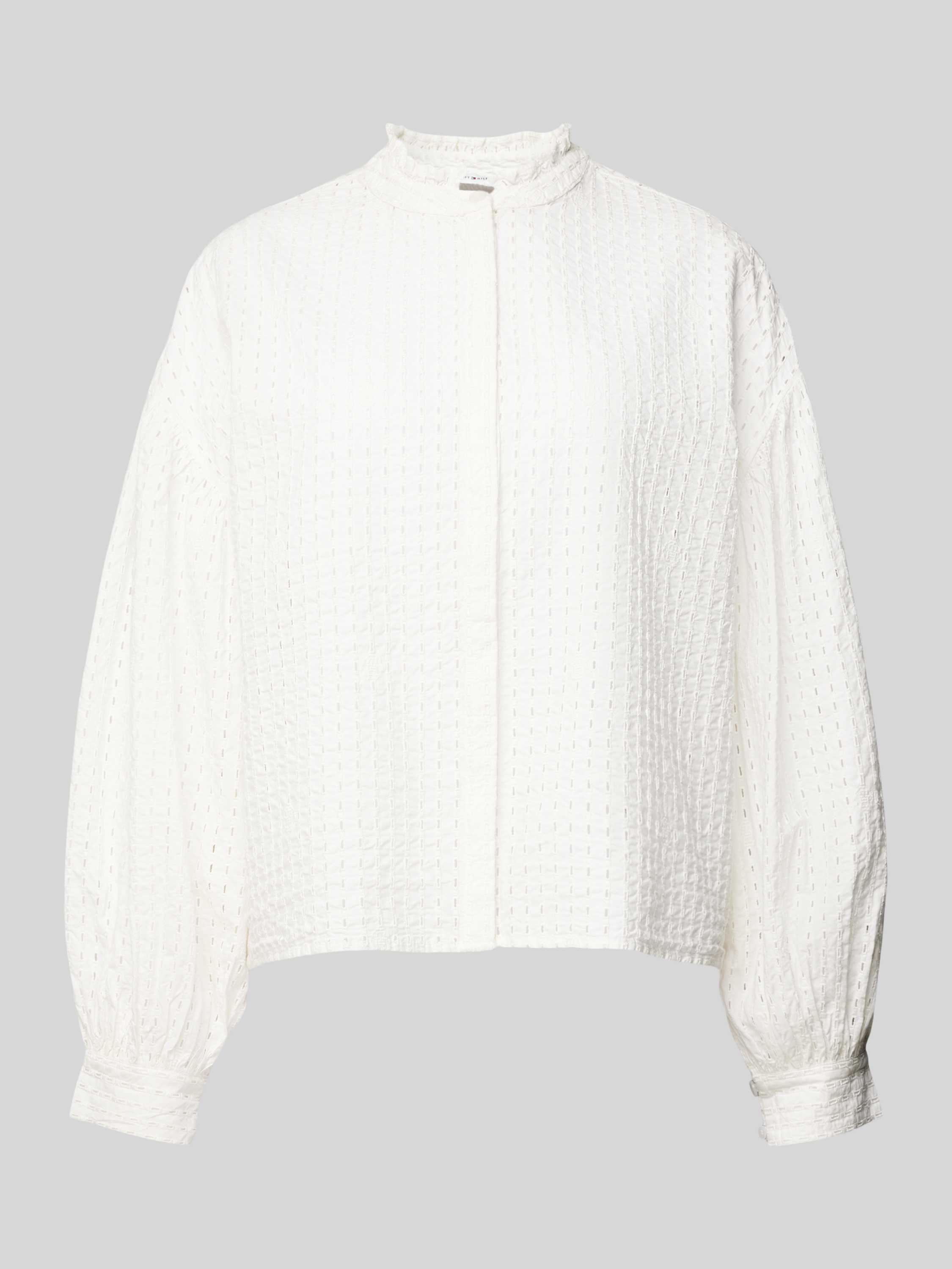 Tommy Hilfiger Blouse met broderie anglaise model 'BRODERIE ANGLAISE'