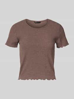 Only Slim fit T-shirt met viscose model 'EMMA'
