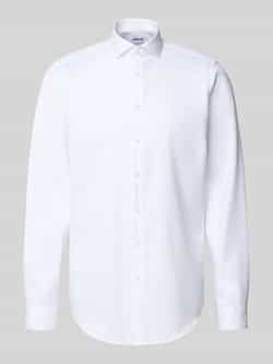 Jake*s Regular fit zakelijk overhemd van twill met extra lange mouwen