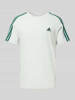 Adidas Essentials Single Jersey 3-Stripes Shirt Heren