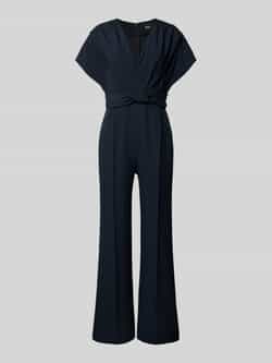 Boss Jumpsuit met V-hals model 'Debasa'
