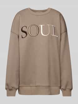 Smith and Soul Oversized sweatshirt met labelstitching