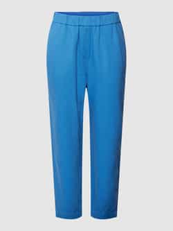MARC O POLO Broek met linnen en elastische band