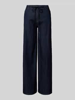 MAC Straight leg jeans met tunnelkoord model 'CHarly'