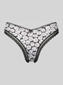 HUGO String met kant model 'FUN'