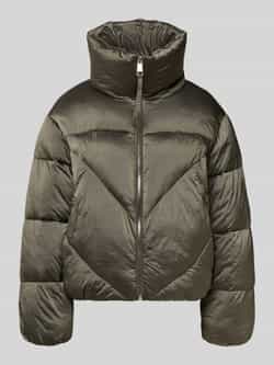 Boss Orange Gewatteerde jas Padilena Premium Damesmode Regular Fit met opstaande kraag gevoerde zakken