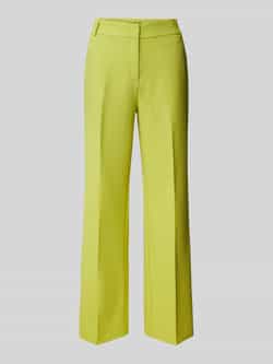 Zero Regular fit stoffen broek met persplooien