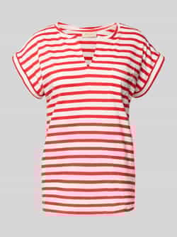 FREE QUENT T-shirt met V-hals model 'Viva'