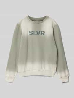 s.Oliver RED LABEL Regular fit sweatshirt van puur katoen met sprayeffect
